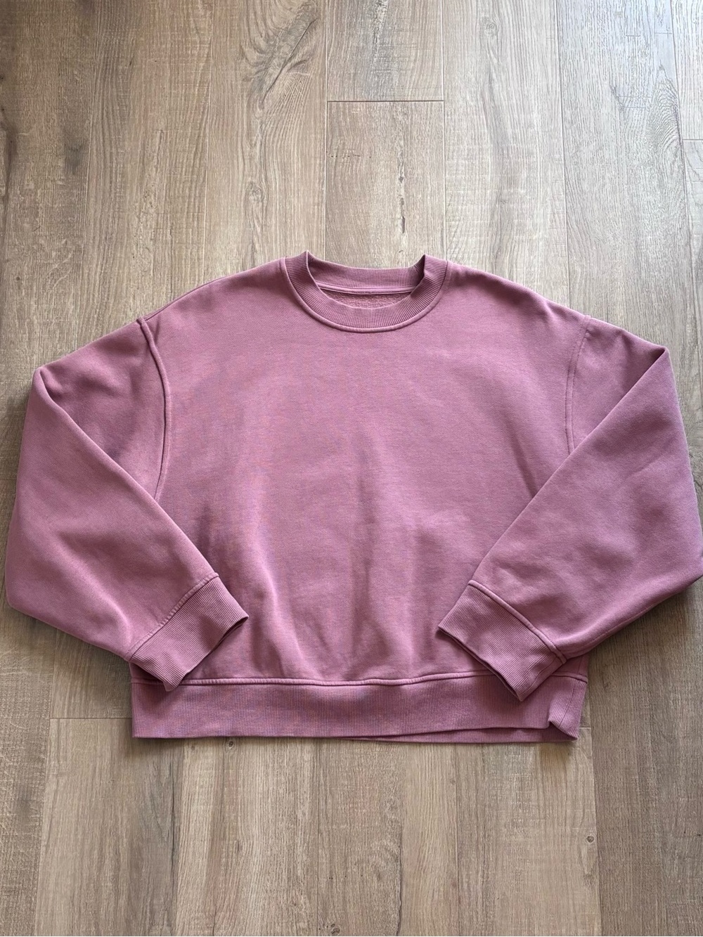 Lululemon Oversized Cropped Crewneck